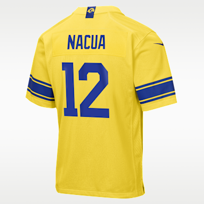 Puka Nacua Los Angeles Rams Big Kids' Game Jersey. Nike.com